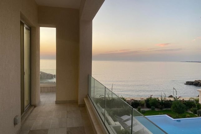 Sea Front Villa on beach in Paphos