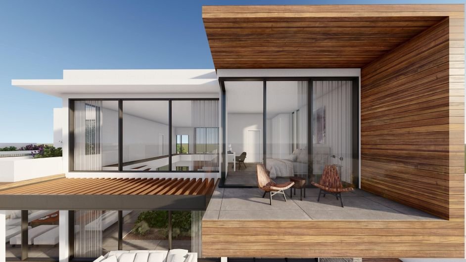 Modern villa steps away from the Sea