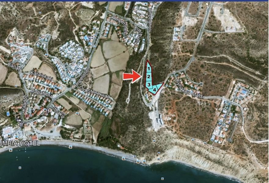 Touristic Plot with sea views