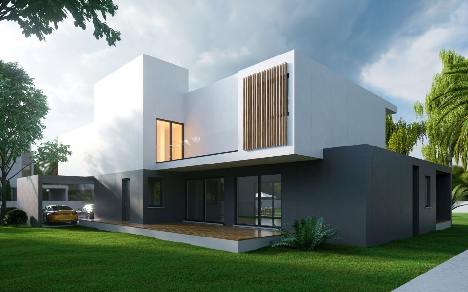 Modern villa 700m from sea in Paphos