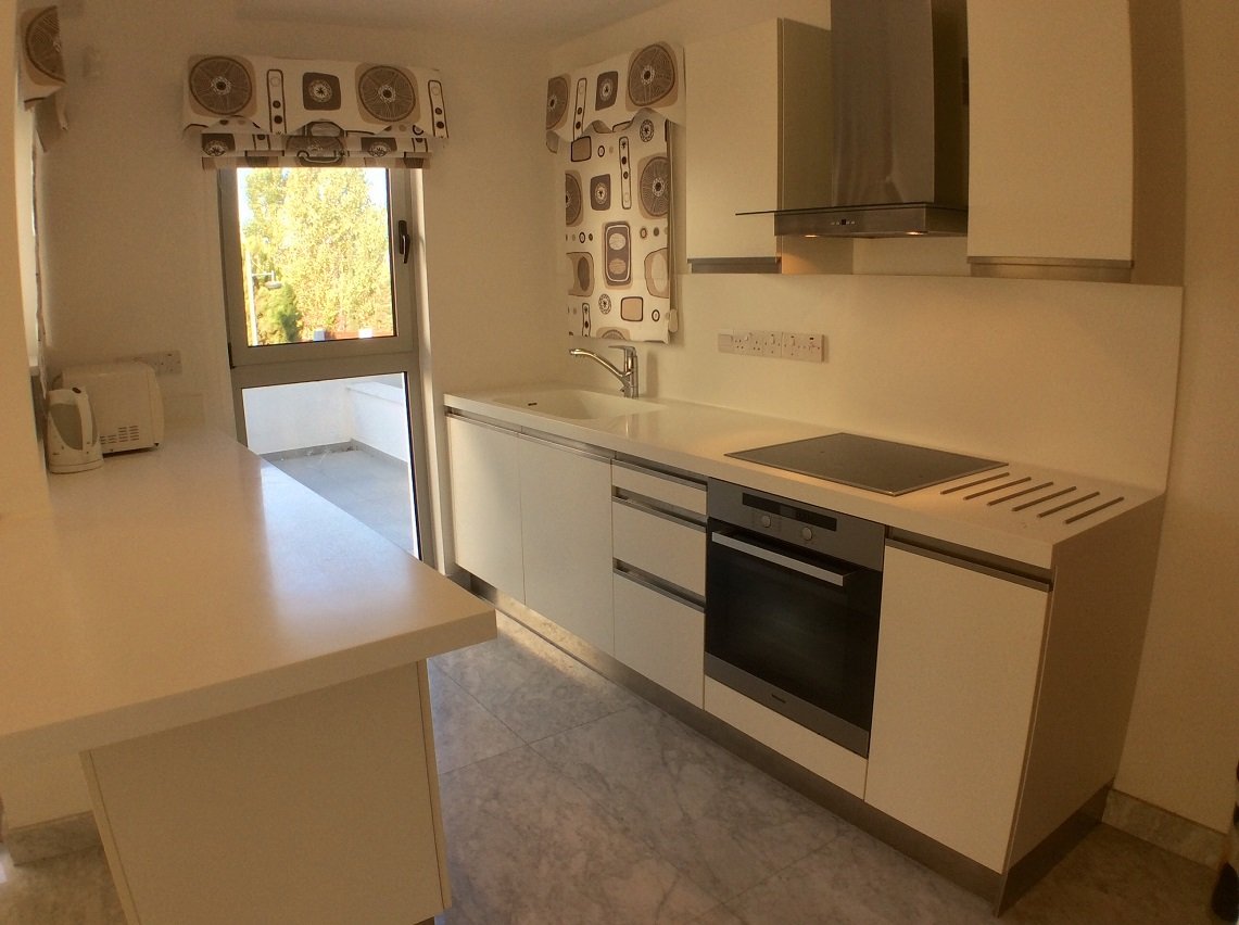 Villa by the beach in Latsi, gated complex