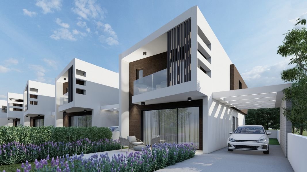 Detach house in complex close to city