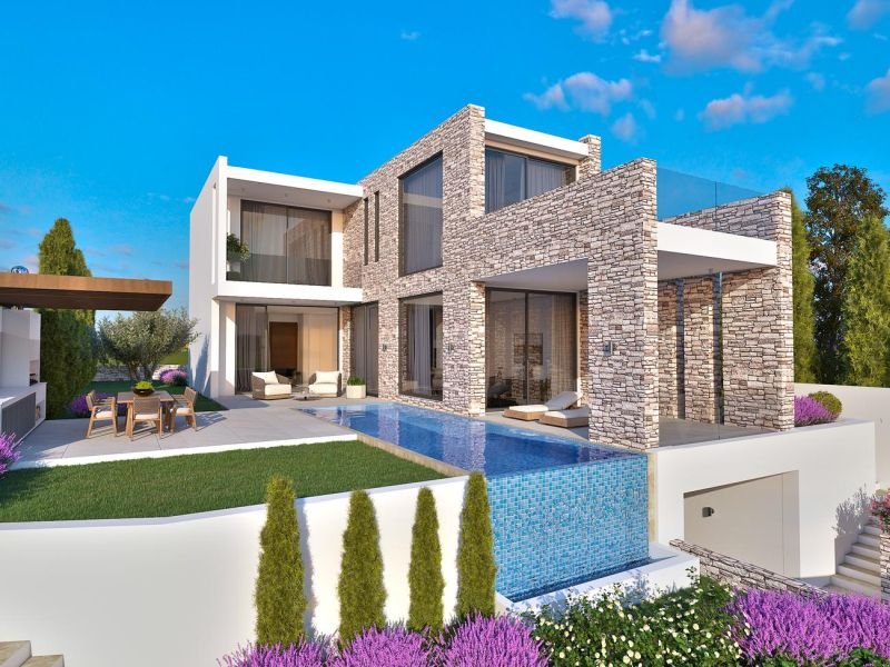 Waterfront villa in luxury 5* resort by beach