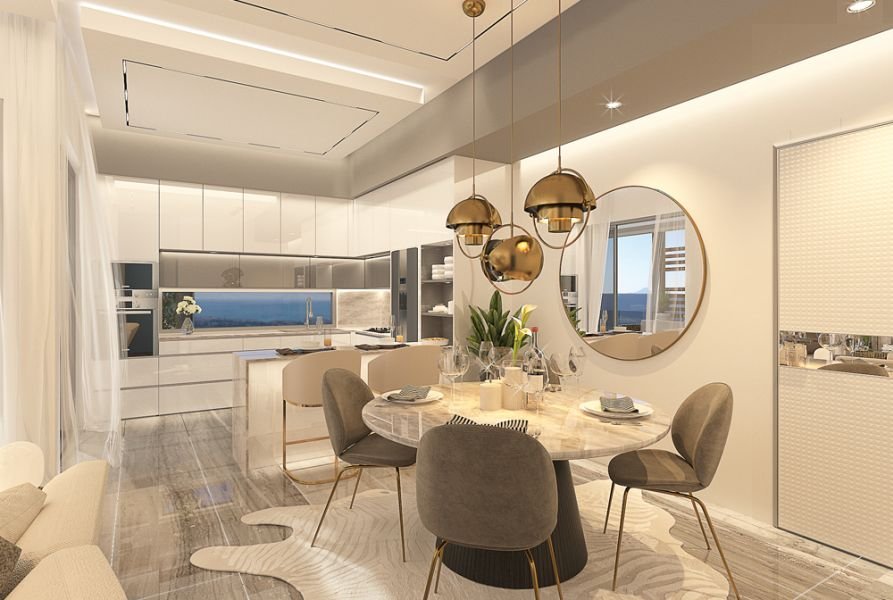 Modern Apartment  with large balcony