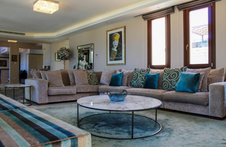 Luxury villa in prestigious golf and spa resort in Paphos