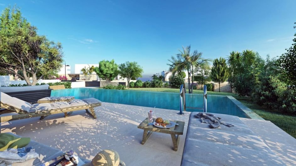 sea views villas in Paphos