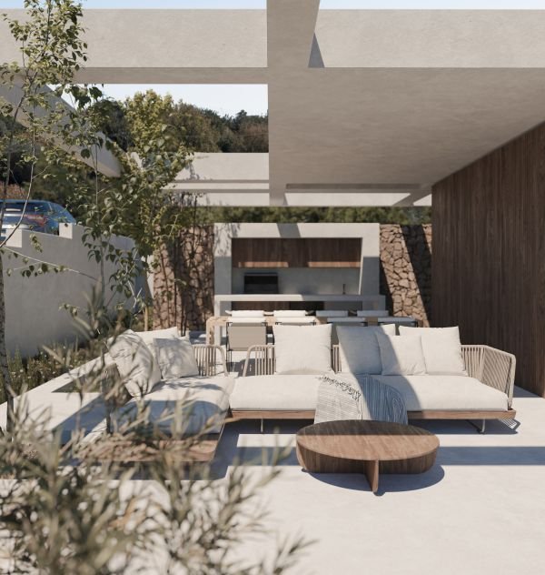 Ultra-moderne Villa am Meer