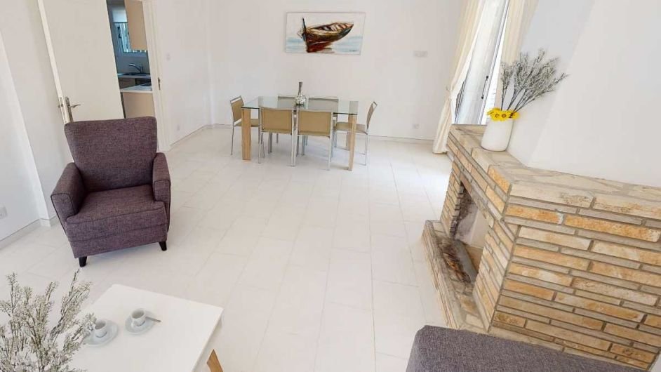 Villa steps away from sandy beach in Paphos