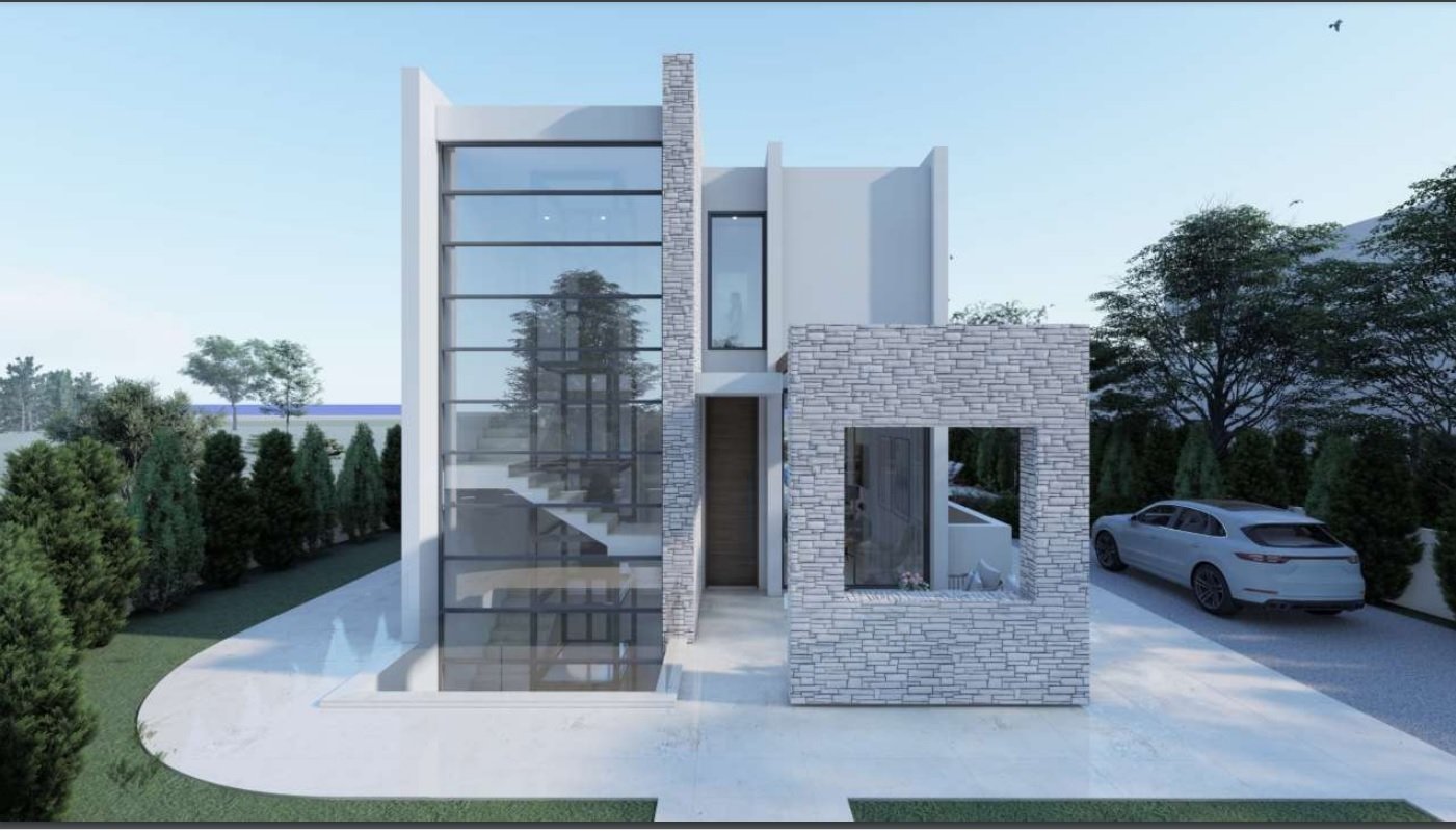 Modern villa in Club Resort by the sea in Paphos