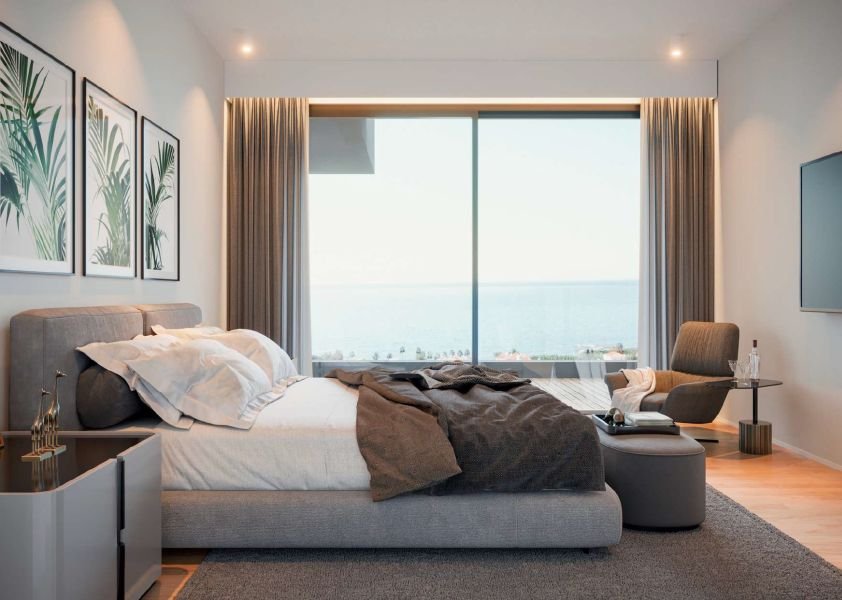 Modern villas near sea in Paphos