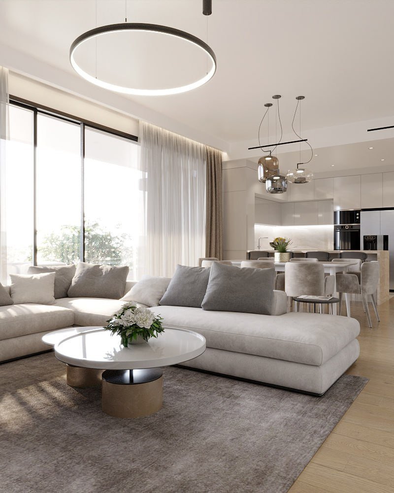 Apartment 600 m vom Strand
