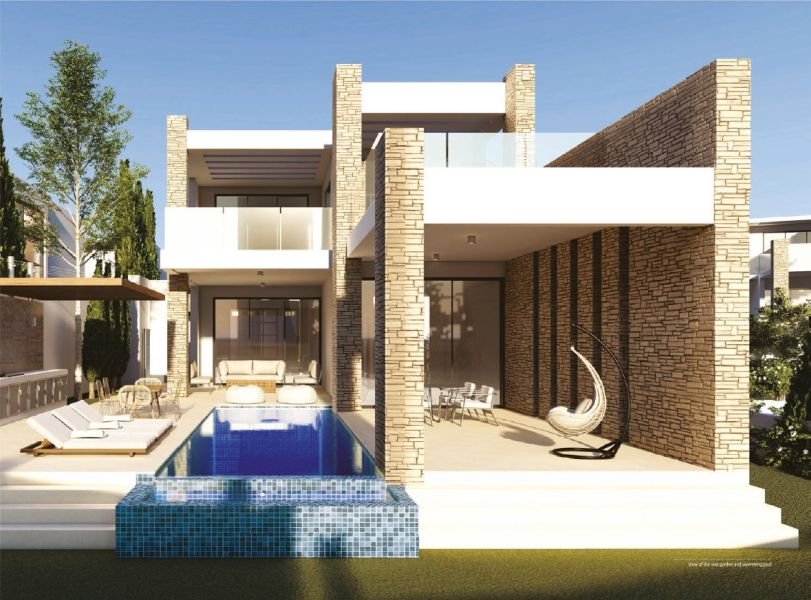 Villa in 5* seafront resort by the beach in paphos