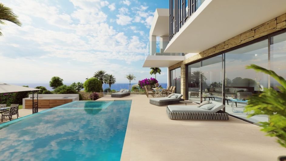 sea views villas in Paphos