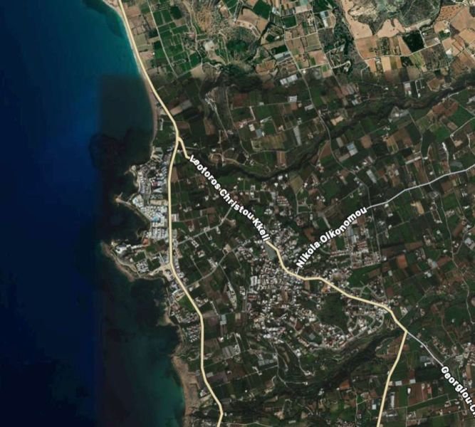 Modern villas near sea in Paphos
