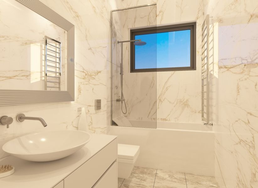Sea View Apartment in modern complex with swimming pool