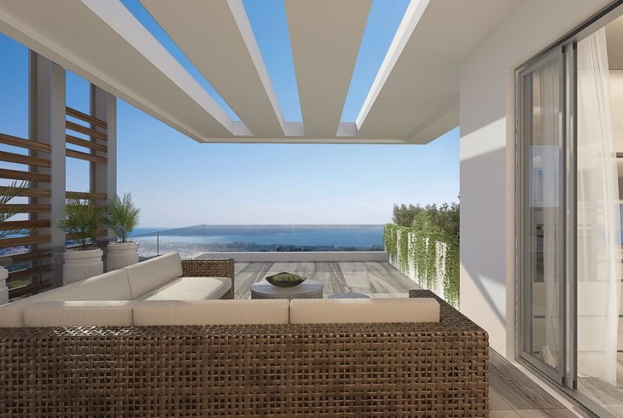 Modern Apartment  with large balcony