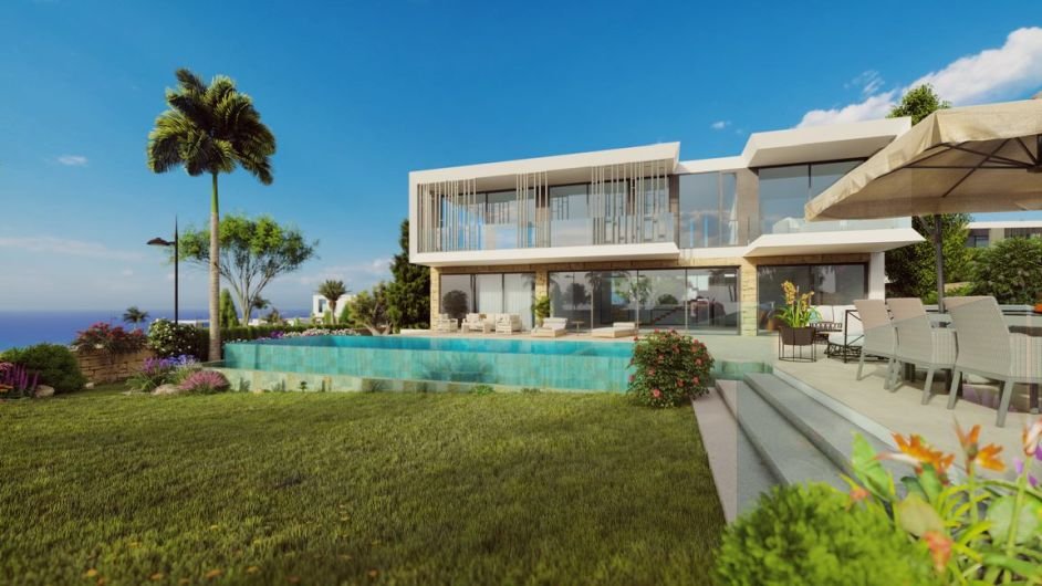 sea views villas in Paphos