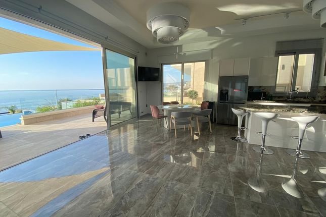 Sea Front Villa on beach in Paphos