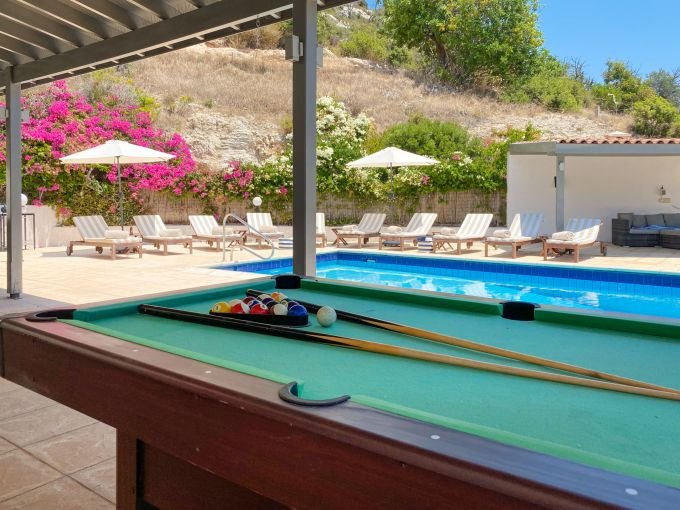 Geräumige Villa mit Meerblick in Paphos