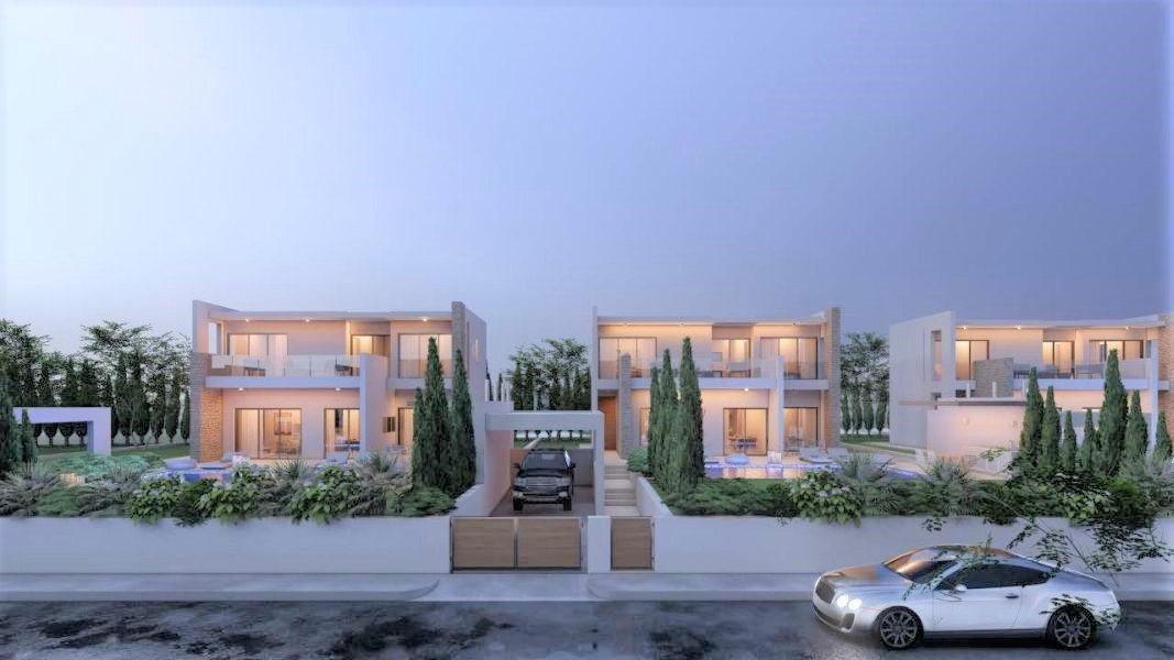 Cyp PR fast track. Modern sea view villa in Paphos