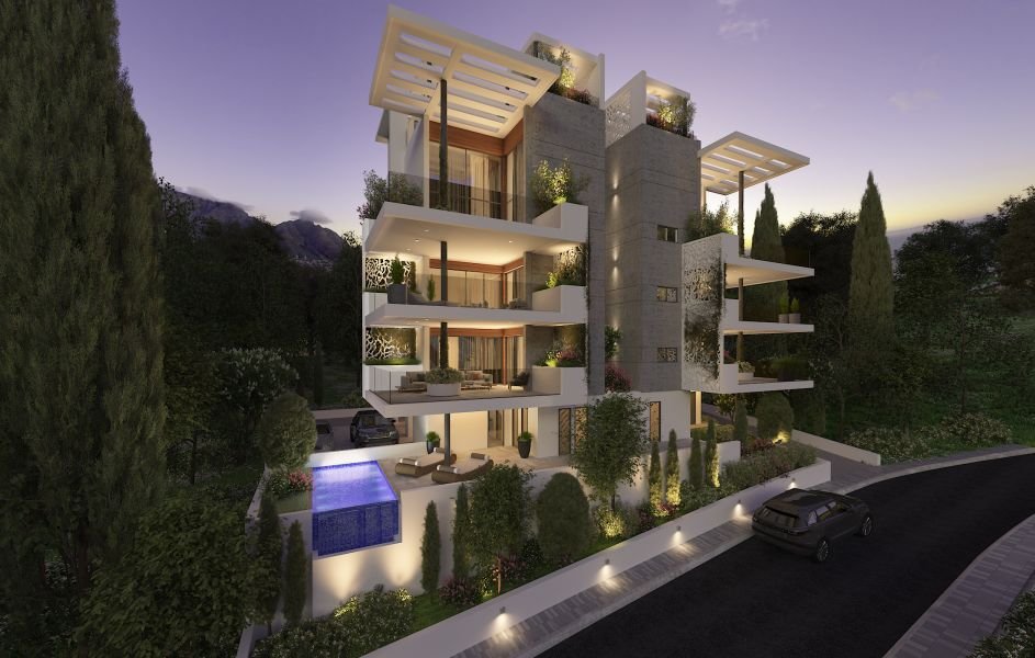 Moderne Wohnung mit Meerblick