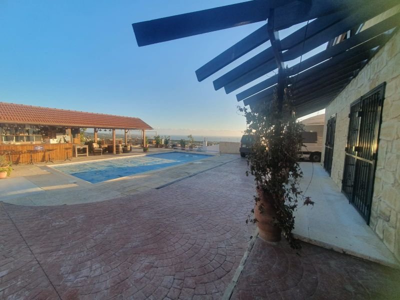 SeaView Large Estate with Building Potential in Paphos