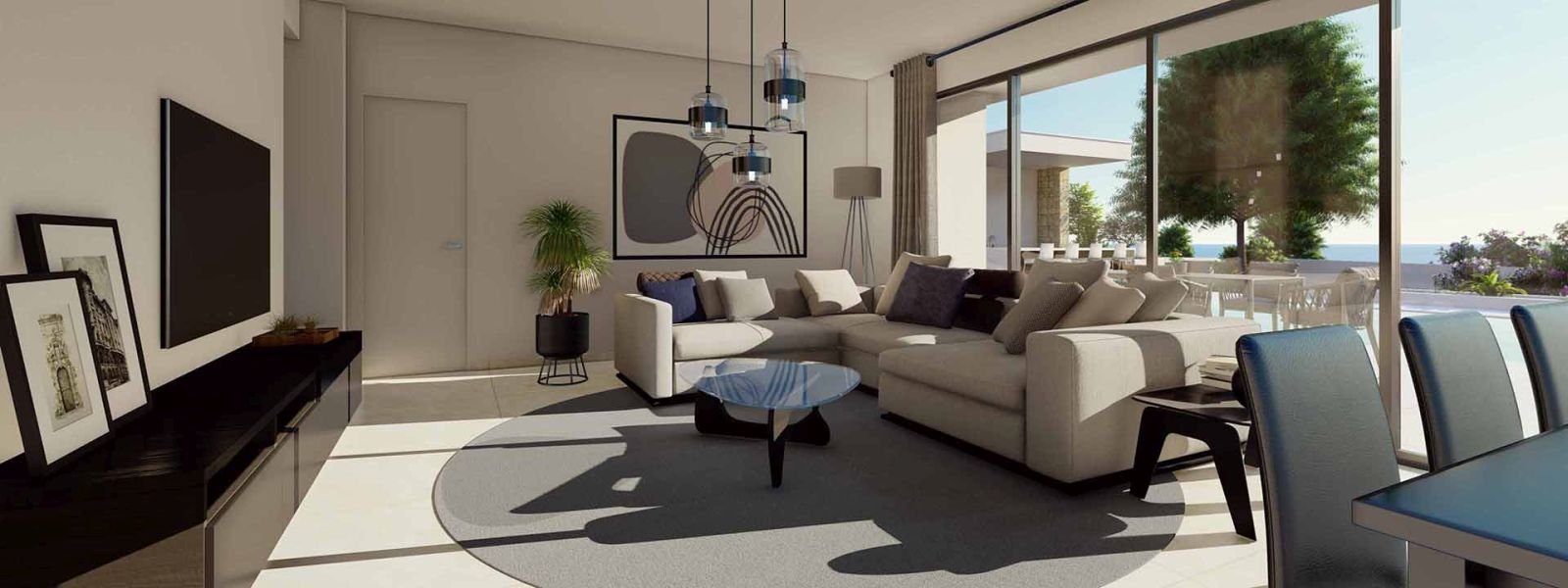 Villa by the sea on large plot in Paphos