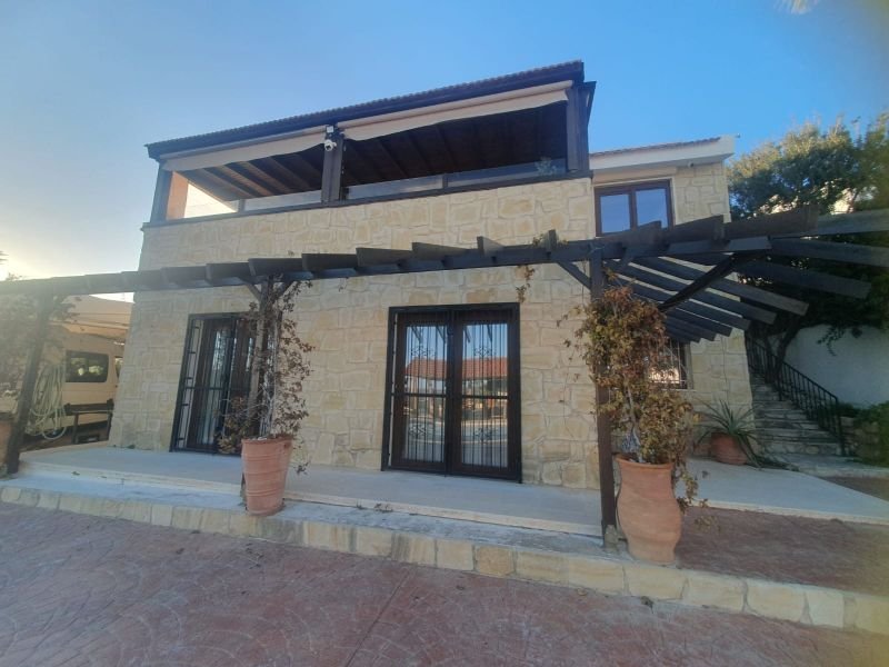 SeaView Large Estate with Building Potential in Paphos