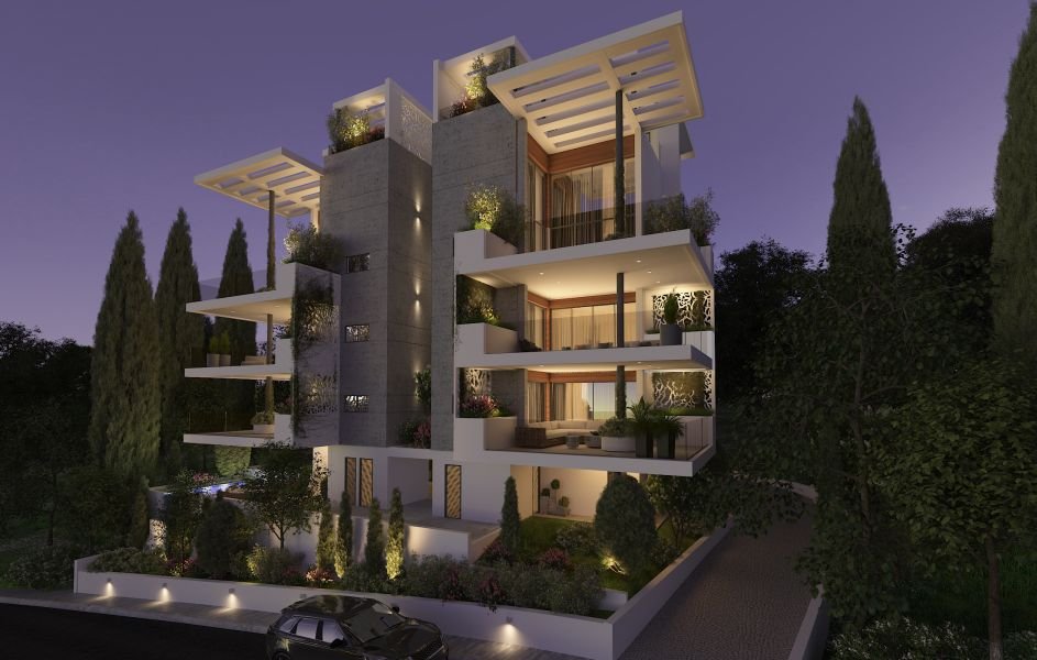 Moderne Wohnung mit Meerblick