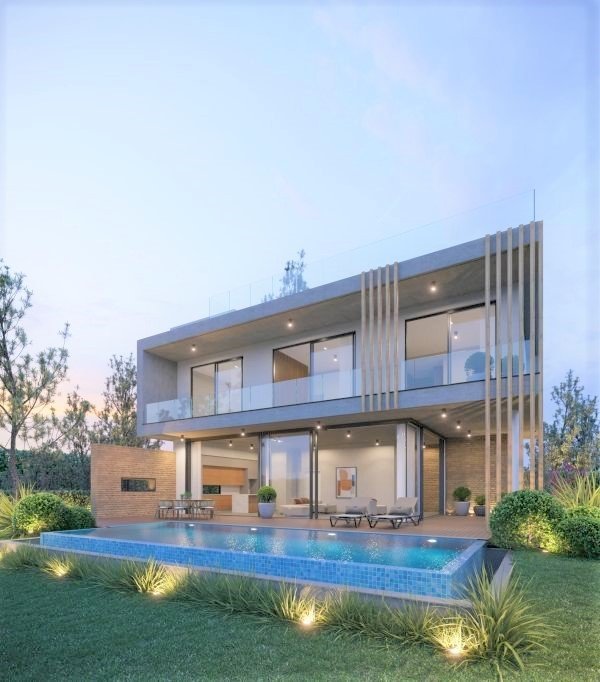 Moderne Villa mit Meerblick in Paphos