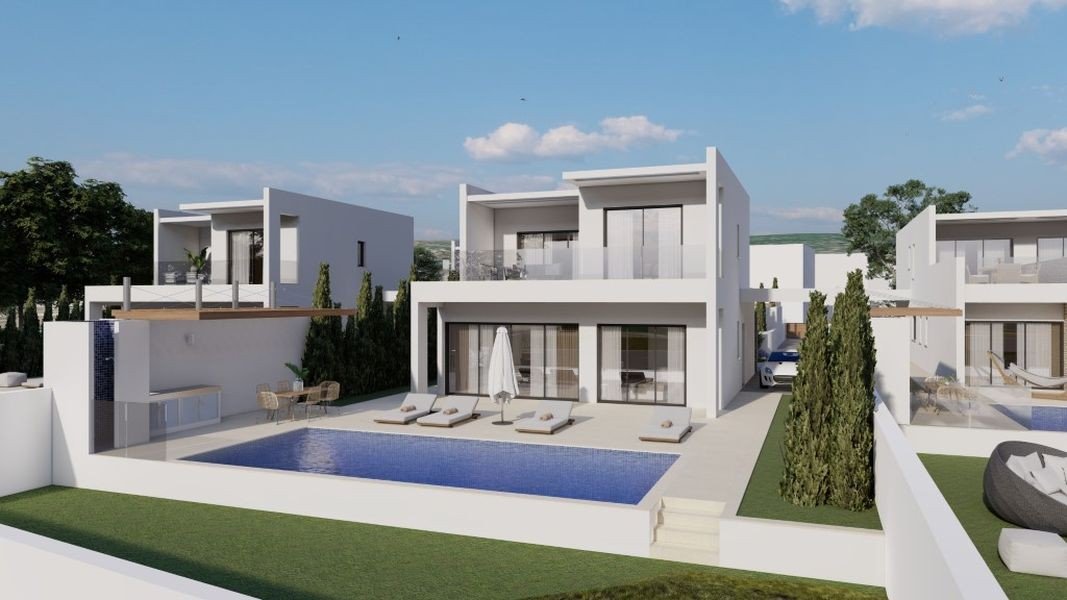 Luxury modern villa by Akamas national park