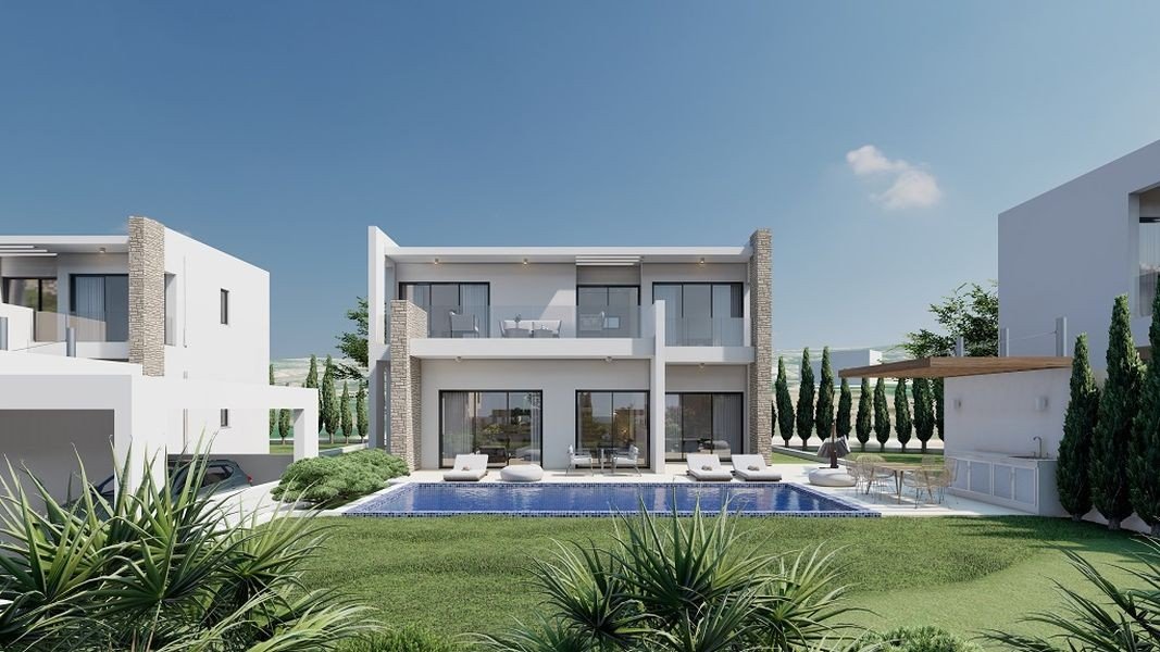 Luxury modern villa by Akamas national park
