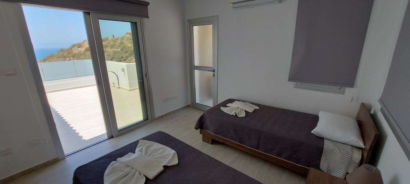Completed  villa with Unobstructed sea view in Paphos
