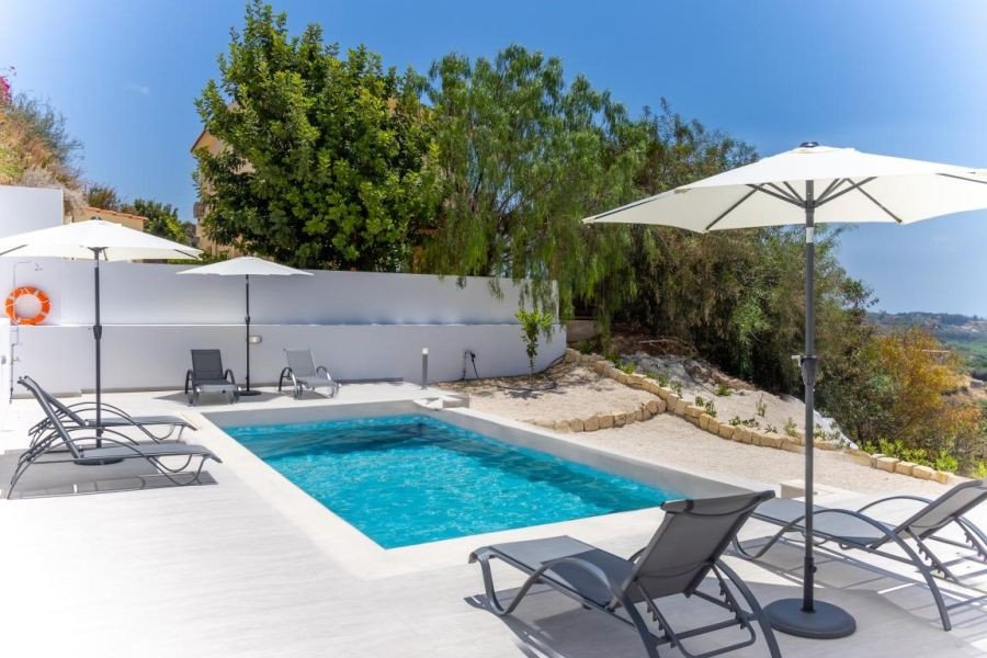 Completed  villa with Unobstructed sea view in Paphos