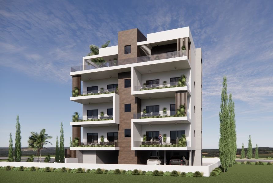 Penthouse in a boutique gated complex in Paphos