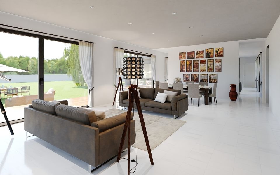 Modern villa 700m from sea in Paphos