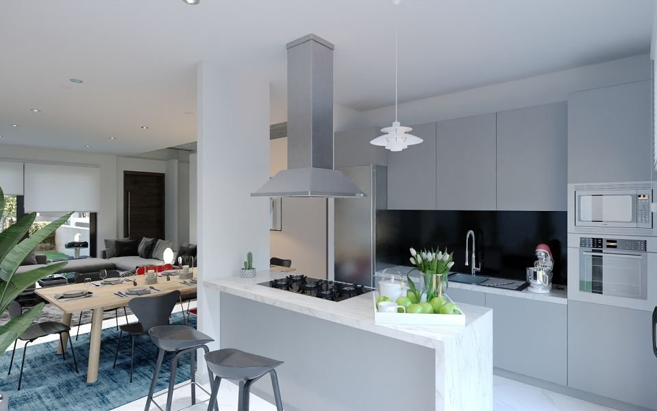 Modern villa 700m from sea in Paphos