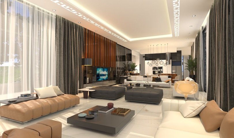 Seafront modern villa in Paphos