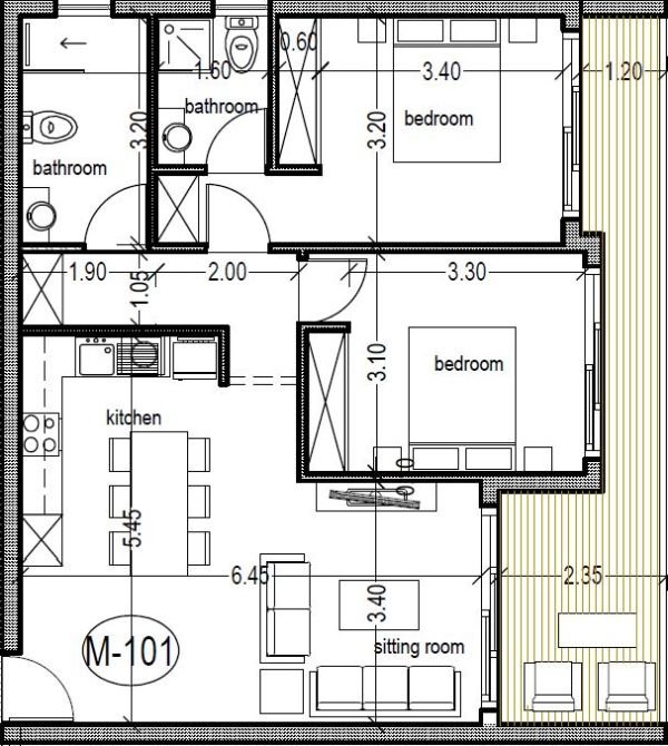 Apartment in einer Seniorenresidenz, Freehold