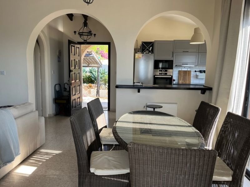 Sea view villa in club resort in Paphos
