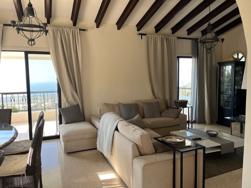 Sea view villa in club resort in Paphos