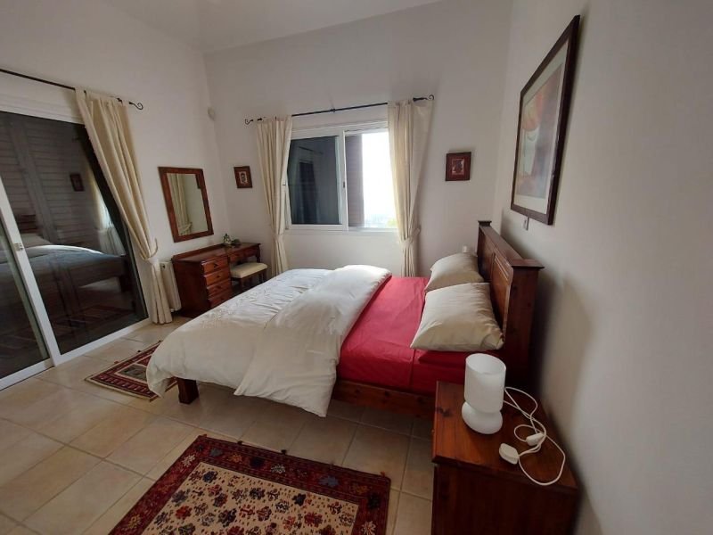 Spacious villa with unobstructed sea views on big plot in Paphos