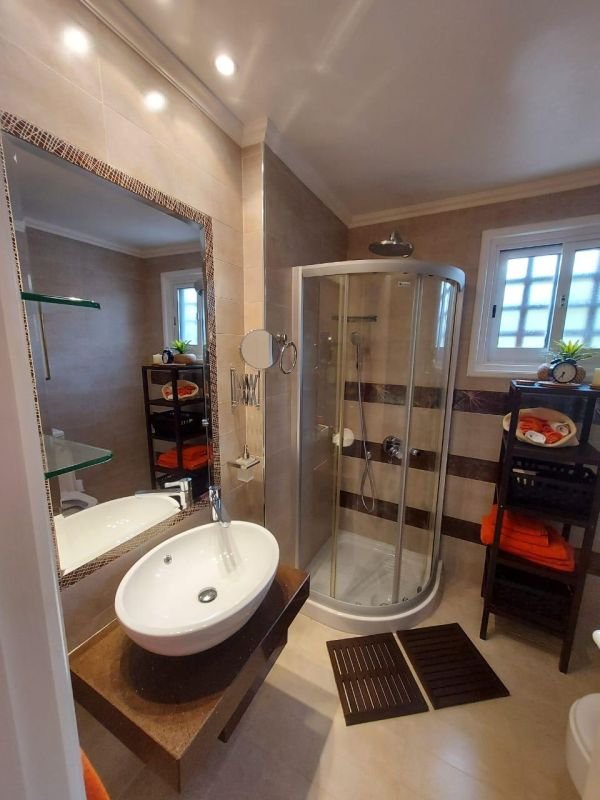 Spacious villa with unobstructed sea views on big plot in Paphos
