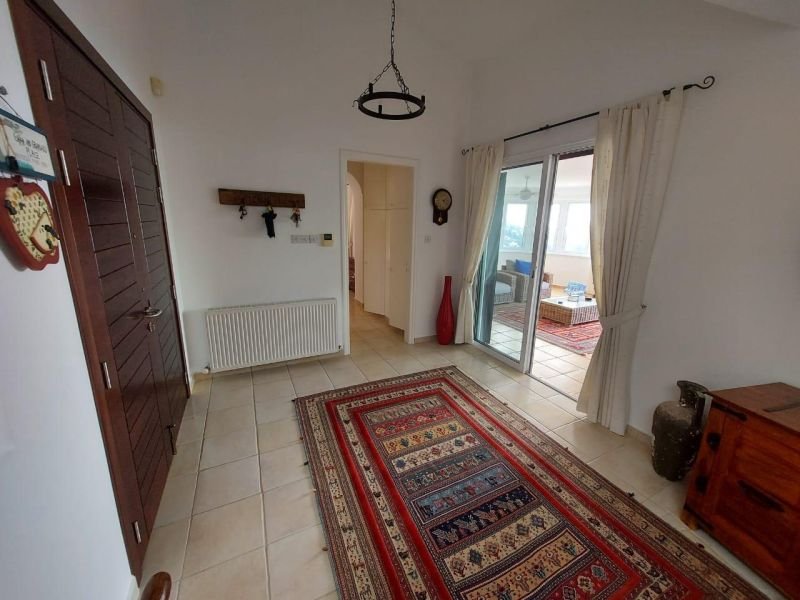 Spacious villa with unobstructed sea views on big plot in Paphos