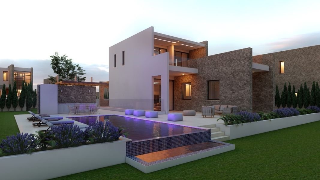 Modern villa in a coastal 5* Resort in Paphos