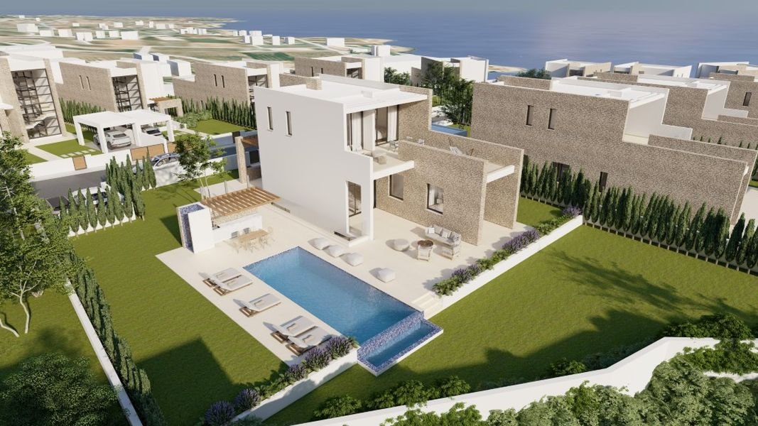 Modern villa in a coastal 5* Resort in Paphos