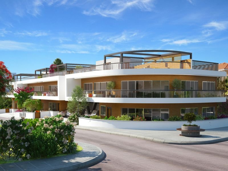 Condominium in residential development in city
