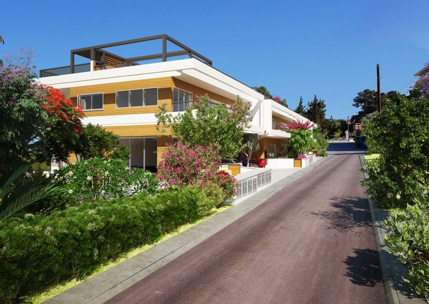 Condominium in residential development in city