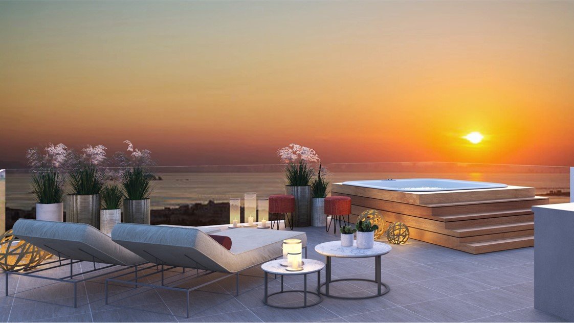 Penthouse close to beach in Paphos