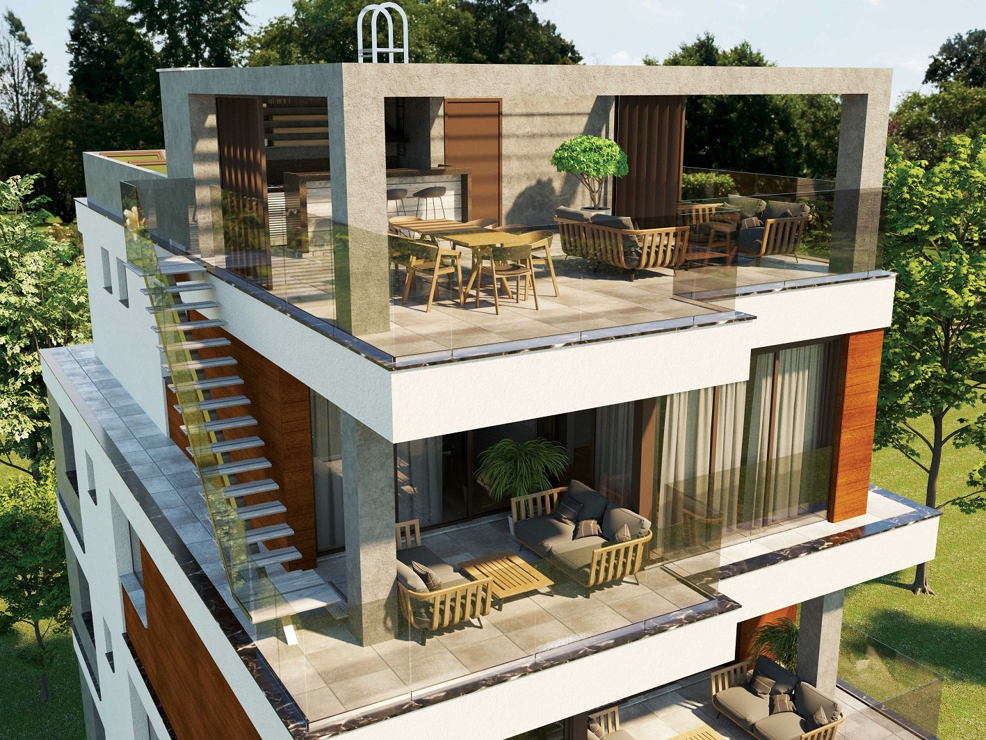 Apartment in boutique development near sea
